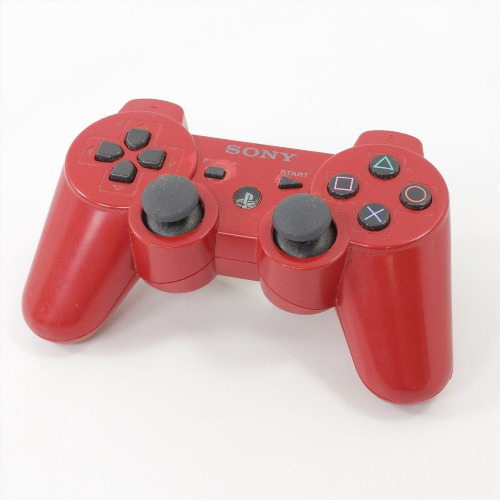 Controller SONY PlayStation 3, Wireless, Red
