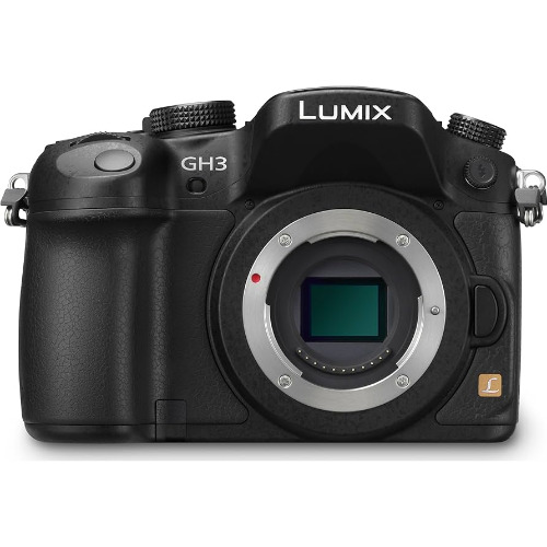 Body Aparat foto Mirrorless Panasonic Lumix DMC-GH3, 17.2 Mp, Wi-Fi, Negru
