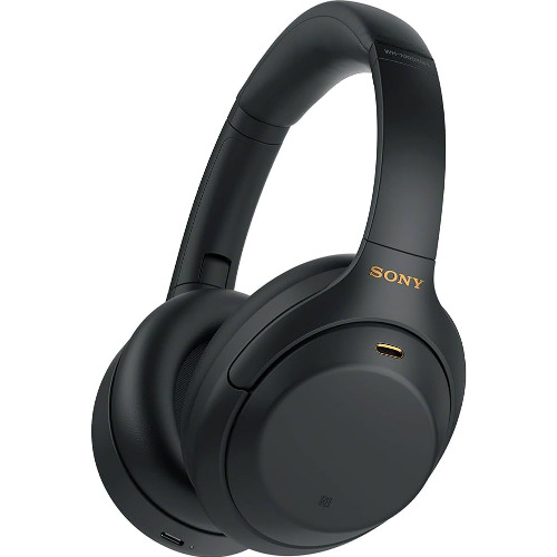 Casti audio Wireless SONY WH-1000XM4, Bluetooth, Noise canceling, Microfon, Alexa, Google, 360 Audio Reality, Black
