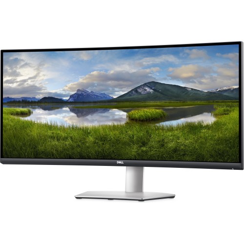 Monitor Curbat LED VA Dell 34 inch, S3422DW, WQHD, 100Hz, 4ms, sRGB, 90 DCI P3, supports AMD FreeSync TM, 2xHDMI, Display Port, USB
