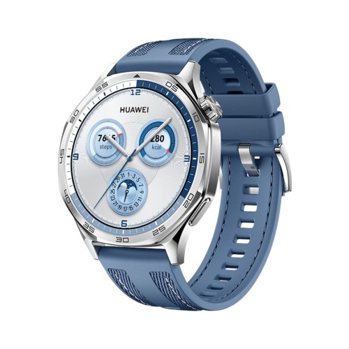 Smartwatch HUAWEI Watch GT 5 46mm VLI-B19, GPS, Android/iOS, Blue Woven Strap
