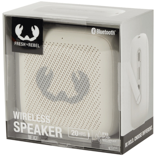 Boxa portabila Fresh'n Rebel, Wireless, Bluetooth, IPX-5, Splashproof, Slot MicroSD, Type-C, Microfon incorporat, Ice Grey Boxa portabila Fresh'n Rebel, Wireless, Bluetooth, IPX-5, Splashproof, Slot MicroSD, Type-C, Microfon incorporat, Ice Grey