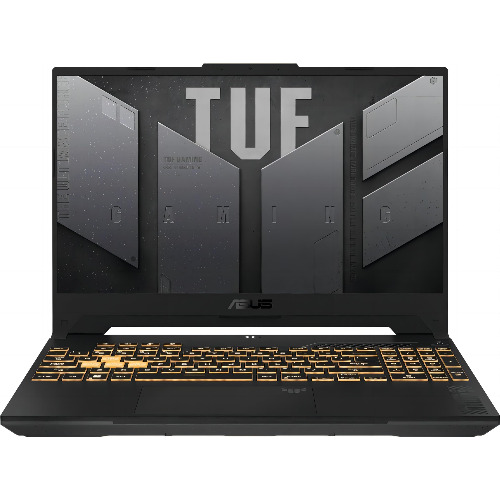 Laptop Gaming Asus TUF F15 FX507Z, Display 15.6 inch FHD 144Hz, Intel Core i7-12700H 4.7GHz, 14-Core, 16 Gb RAM DDR5 3200 MHz, SSD 1 Tb NVMe M.2, nVidia GeForce RTX 3060 6 Gb, Wi-Fi 6, HDMI, Ethernet, Thunderbolt, Jack 3.5mm, RGB, Dolby Atmos, Mecha Gray