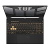 Laptop Gaming Asus TUF F15 FX507Z, Display 15.6 inch FHD 144Hz, Intel Core i7-12700H 4.7GHz, 14-Core, 16 Gb RAM DDR5 3200 MHz, SSD 1 Tb NVMe M.2, nVidia GeForce RTX 3060 6 Gb, Wi-Fi 6, HDMI, Ethernet, Thunderbolt, Jack 3.5mm, RGB, Dolby Atmos, Mecha Gray