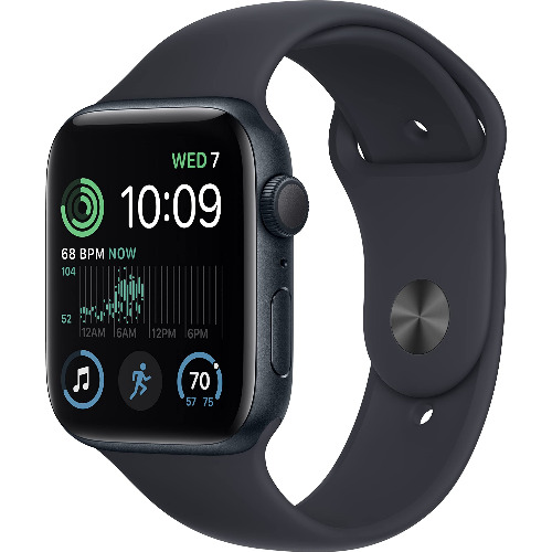 Apple Watch SE (2nd Gen) 44mm, Midnight Aluminium Case, Midnight Sport Band, GPS, A2723
 Apple Watch SE (2nd Gen) 44mm, Midnight Aluminium Case, Midnight Sport Band, GPS, A2723