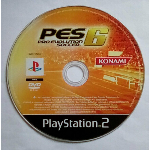 Pro Evolution Soccer 6 - Joc PS2 (FARA AMBALAJ ORIGINAL)
