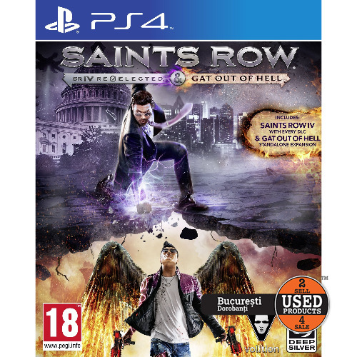 Saints Row IV Re-Elected & Gat Out Of Hell - Joc PS4
