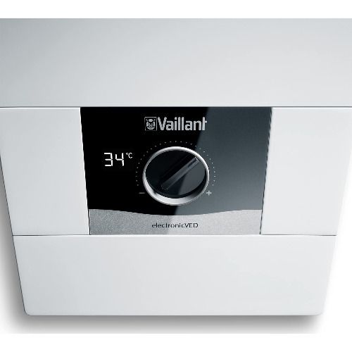 Boiler electric instantaneu VAILLANT VED E 18/8 10023777, 18Kw, 10L, Temperatura Maxima 55 grade Boiler electric instantaneu VAILLANT VED E 18/8 10023777, 18Kw, 10L, Temperatura Maxima 55 grade