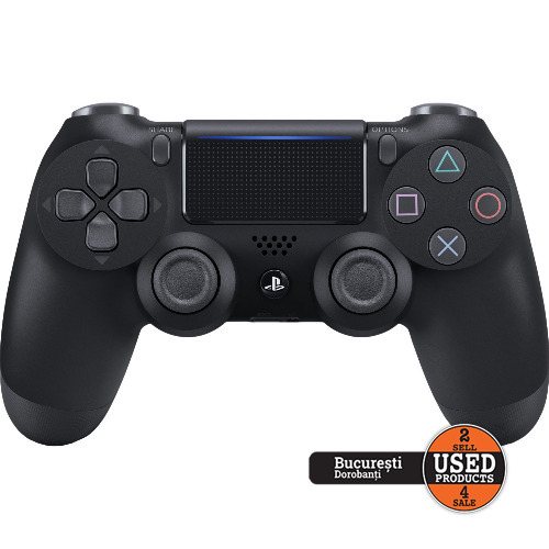 Controller SONY PlayStation 4, DualShock 4, Wireless, Negru
