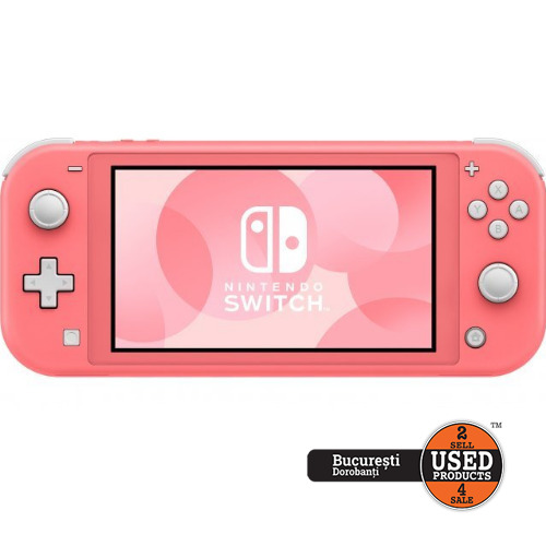 Consola Nintendo Switch Lite HDH-001 + microSD SanDisk 128 Gb, Coral
