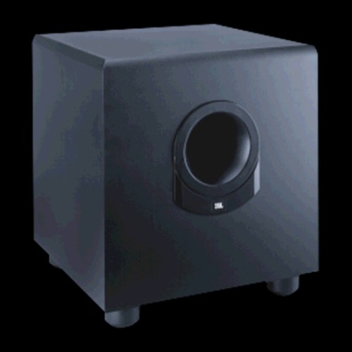 Subwoofer Activ JBL SUB 135, Diametru bass 20 cm, Bass Reflex, 200W, Negru
