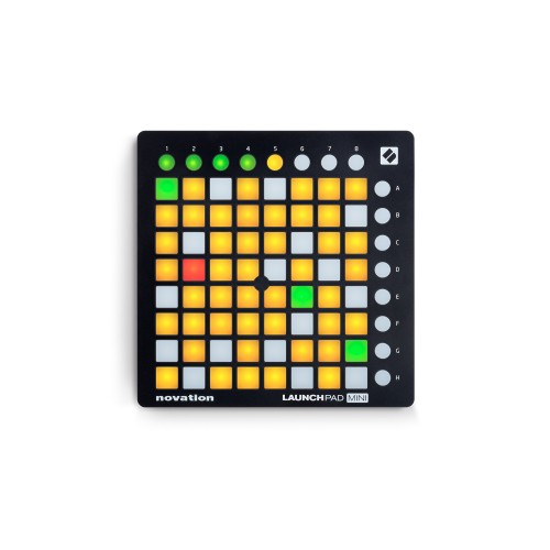 Controler MIDI / Ablteon Live Novation Launchpad Mini MK2, RGB, USB, Compatibilitate Windows, Mac (Produs NOU!)
