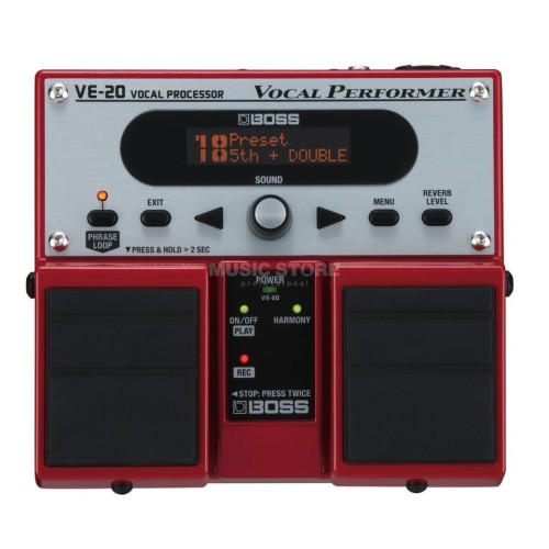 Procesor Vocal BOSS VE-20, Harmony, Double-Track, Dynamics, Reverb, Delay (Produs NOU!)
