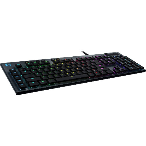 Tastatura mecanica gaming Logitech G815, Ultraslim, Switch Liniar, Lightsync RGB
