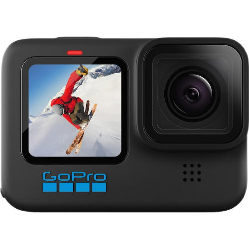 Camera video sport GoPro HERO10 Black, 5.3K, 23 Mp + Incarcator dublu GoPro H10B + AGCHM-001 + Kit Aventura
