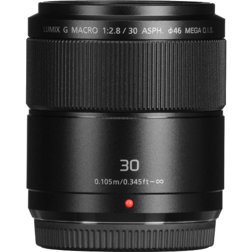 Obiectiv foto Mirrorless Panasonic Lumix G Macro 30mm 1:2.8 / 30 ASPH. MEGA O.I.S. H-HS030
