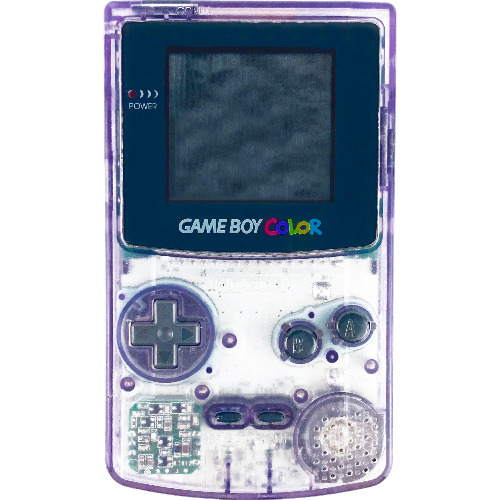 Consola Nintendo GameBoy Color CGB-001, Clear Purple
 Consola Nintendo GameBoy Color CGB-001, Clear Purple