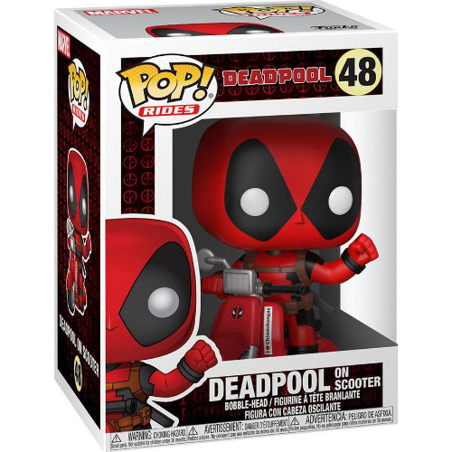 Figurina Deadpool POP! Deadpool & Scooter, 9 cm
