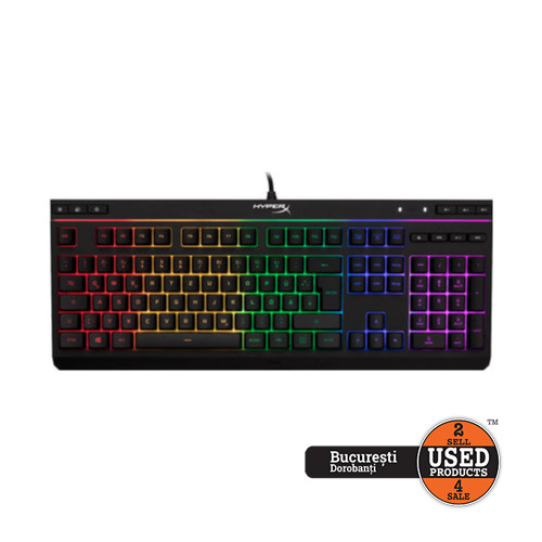 Tastatura gaming HyperX Alloy Core RGB, Negru
