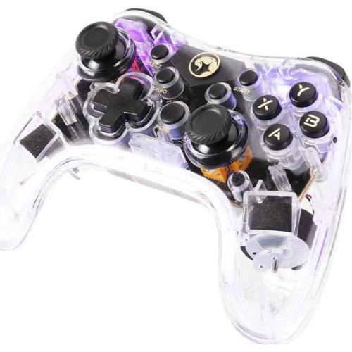 Gamepad wireless MARVO GT-88 (PS4/PS3/Android/iOS/Windows) Transparent
