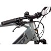 Bicicleta Electrica Devron Vulcan, Marime Cadru L 490mm, Roti 29 inch, Motor 250W, Viteza Maxima 25km/h, Frane fata-spate Disc hidraulica, Schimbator Shimano Acera, 8 Viteze, Gri