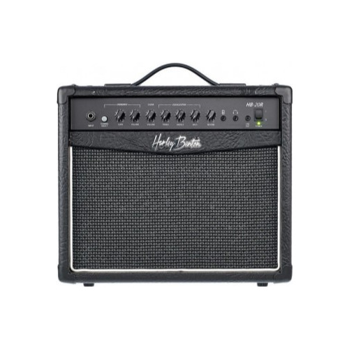 Amplificator audio Harley Benton HB-20R, 20W, 2 Canale, Difuzor 8 inch, Negru