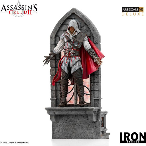 Figurina Iron Studios Assassin's Creed Ezio Auditore, Art Scale 1/10
