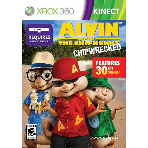 Alvin and the Chipmunks Chipwrecked - Joc Xbox 360, Kinect
