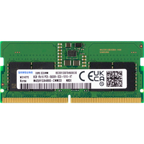 Memorie laptop SODIMM Samsung, 8 Gb, DDR5, 1Rx16 PC5, 5600 MHz
