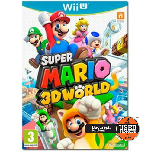 Super Mario 3D World - Joc Nintendo Wii U
