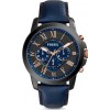 Ceas barbatesc Fossil Grant FS5061, 44mm, 5ATM, Carcasa Otel Inoxidabil, Curea Piele, Analog, Quart