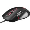 Mouse Gaming cu fir VORTEX VG7500, 3200 dpi, 8 butoane, USB, Negru