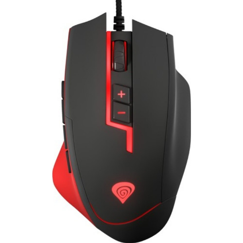 Mouse gaming cu fir Natec Genesis GX85, 8200 dpi, USB, Negru