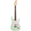 Chitara electrica Fender Tom DeLonge Stratocaster, 6 Corzi, Buton Volum, 21 Taste, Scala 647mm, Surf Green