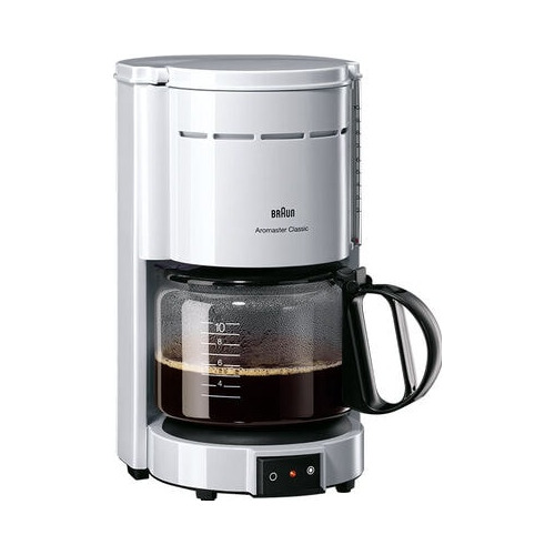 Cafetiera Braun Aromaster Classic KF47 1000W, 10 cesti, alb
 Cafetiera Braun Aromaster Classic KF47 1000W, 10 cesti, alb