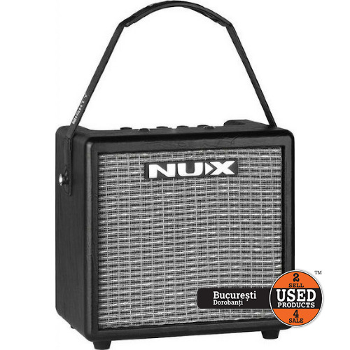 NUX Mighty 8BT Combo, Amplificator Chitara Electrică, 8W, Negru
