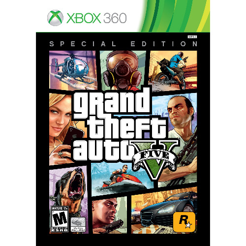 Grand Theft Auto V  SteelBook Edition - Joc Xbox 360