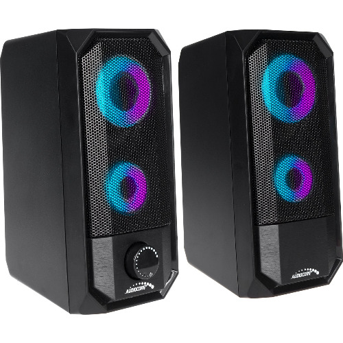 Boxe active AudioCore AC845, 2x5W, negru
