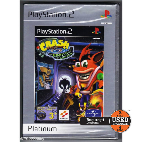 Crash Bandicoot The Wrath of Cortex - Joc PS2
