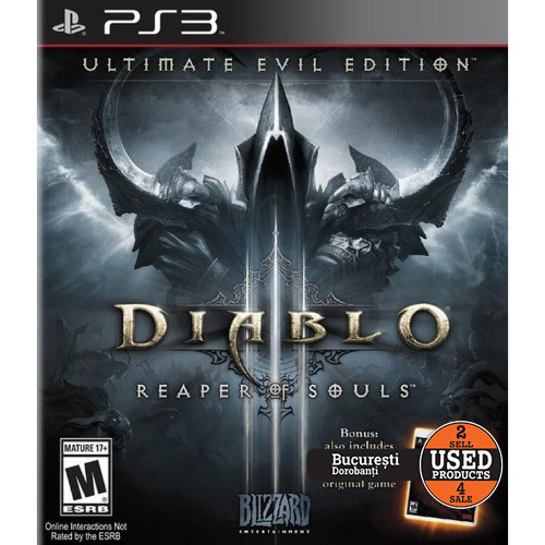 Diablo 3 - Reaper of Souls - Joc PS3
