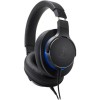 Casti Audio cu fir Over the Ear Audio Technica ATH-MSR, 5 - 50000 Hz, 32 ohm, 237g, Jack 3.5mm, Negru/Albastru