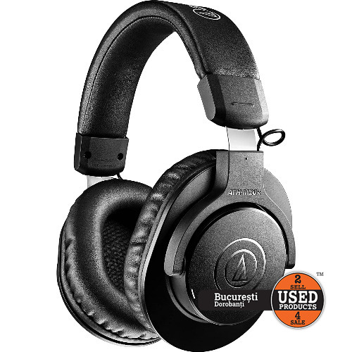 Casti Audio Tip Dj Audio-Technica ATH-M20x, Negru
