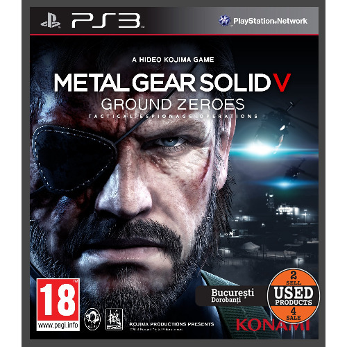 Metal Gear Solid V Ground Zeroes - Joc PS3
