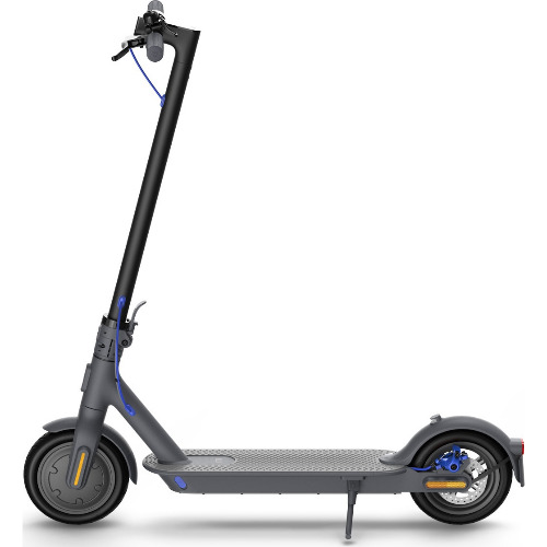 Trotineta electrica Xiaomi Mi Electric Scooter 3, 8.5 Inch, Autonomie 30 km, Viteza 25 Km/h, 300W
