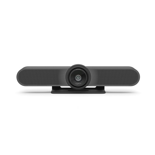 Sistem videoconferinta (Webcam) Logitech MeetUp, 4K UHD, Zoom 5X, Ajustare automata 120 grade, 3 Microfoane, Difuzor, Telecomanda, USB
