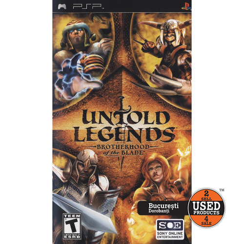 Untold Legends Brotherhood Of The Blade - Joc PSP
