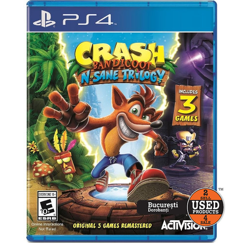 Crash Bandicoot N. Sane Trilogy - Joc PS4
