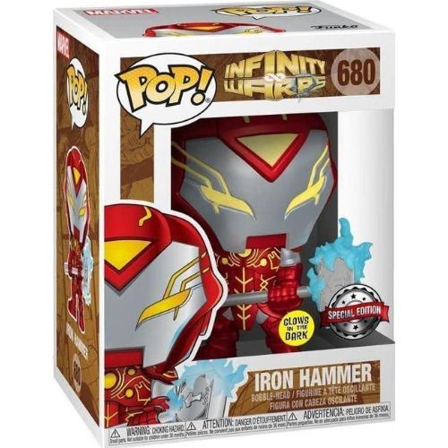 Figurina POP! Marvel - Infinity Warps - Iron Hammer, Special Edition, 25 cm
