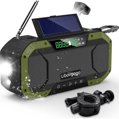 Boxa Bluetooth Libovgogo DF-580 ,lanterna,Radio,Powerbank,5000mAh
