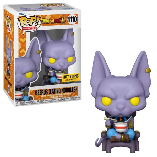 Figurina de vinil Funko POP! Animation Dragon Ball Z BEERUS (Eating Noodles)
